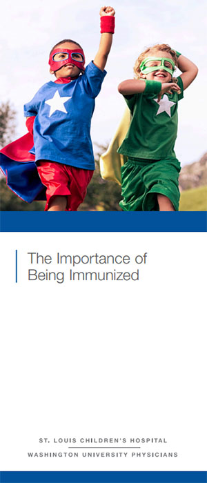 Importance of Being Immunized Brochure