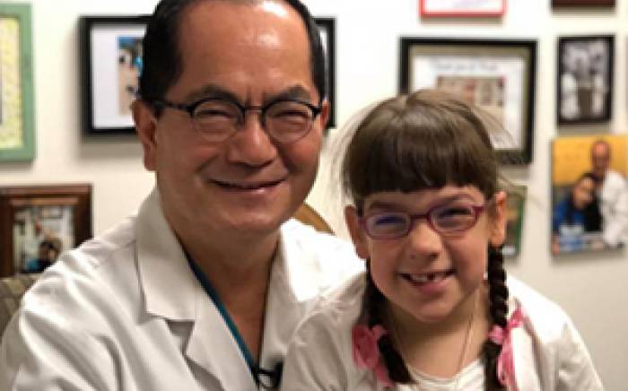 Dr. Park with Ivy