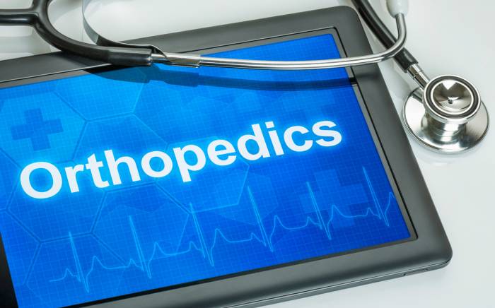 Online scheduling for orthopedics