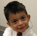 Child with cochlear implants