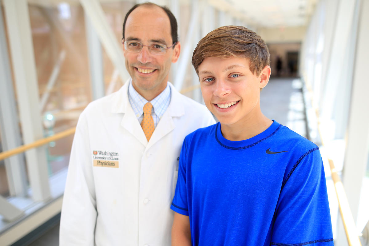Dr. Goldfarb and patient