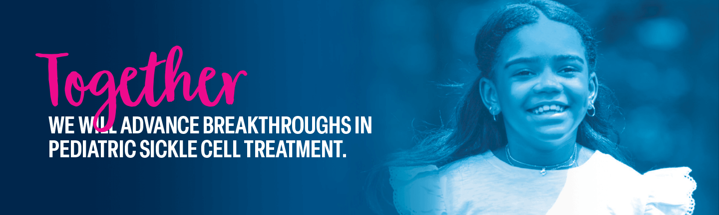 Close-up of St. Louis Children’s sickle cell patient in an outdoor setting