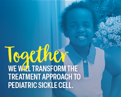 Close-up of Harlem, a St. Louis Children’s patient, posing for a picture in outdoor setting.