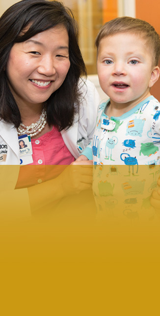 WashU Doctor with patient