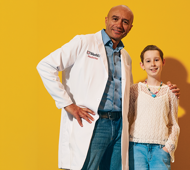 Camille and Dr. Abdelbaki