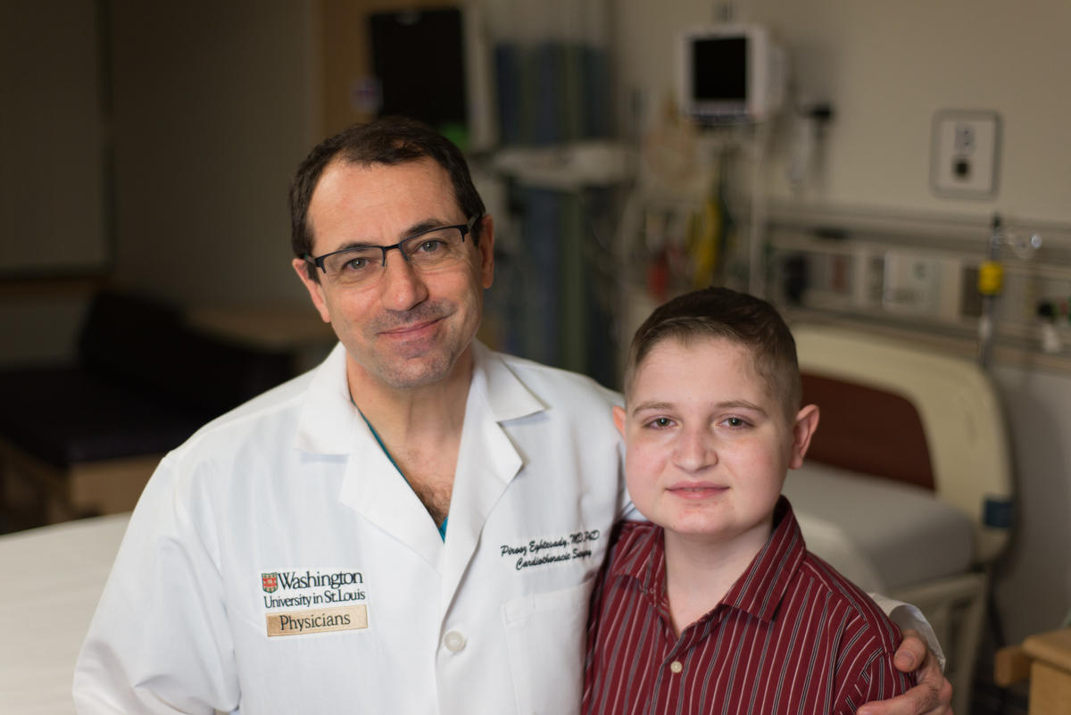 Spencer and Dr. Eghtesady