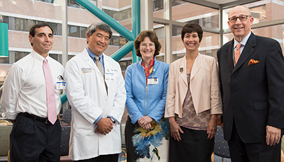 Group at the opening of Siteman Kids