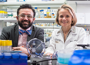 Gautam Dantas, PhD and Barbara Warner, MD