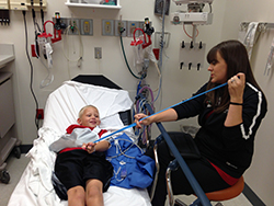 Aiden and Blood Pressure Band