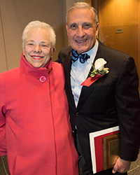 Dr. Bloomberg with his wife, Terry. Photo credit: Robert Boston