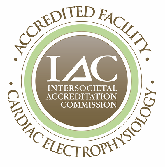 IAC Cardiac Electrophysiology Accreditation Logo