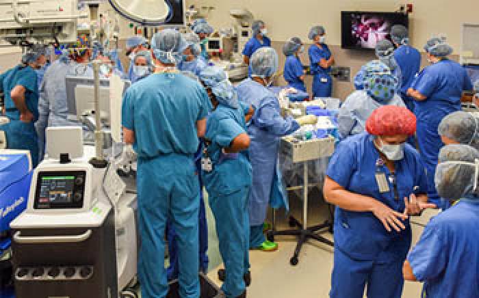 Collaborative Medical Team Performs Rare In Utero Spina Bifida Surgery