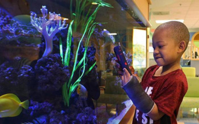 St. Louis Children's Hospital Aquariums Make Kids Smile