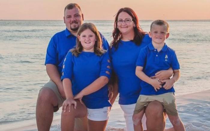 Samantha Etheridge and Family