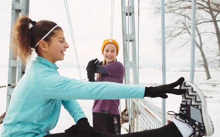 Cold-weather running tips for young athletes