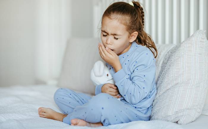 Child coughing