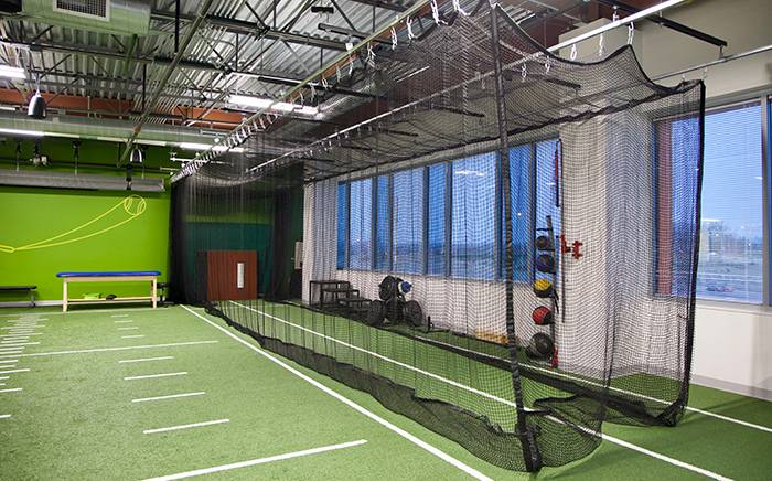 View of the Young Athlete Center