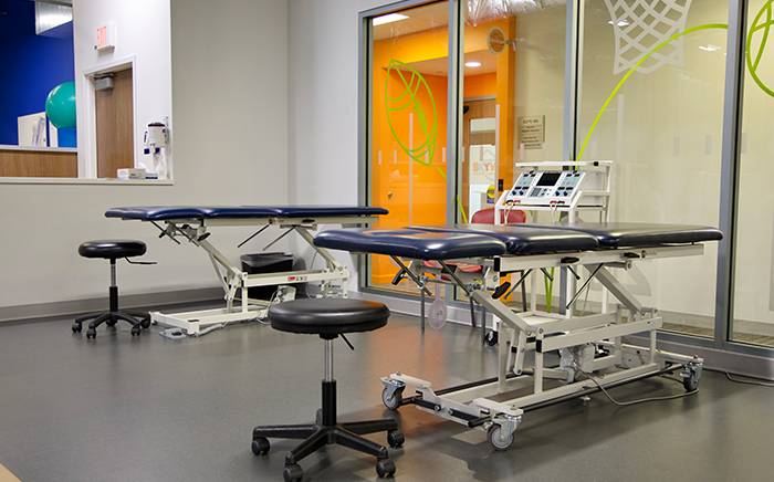 Photo of the electrical stimulation unit