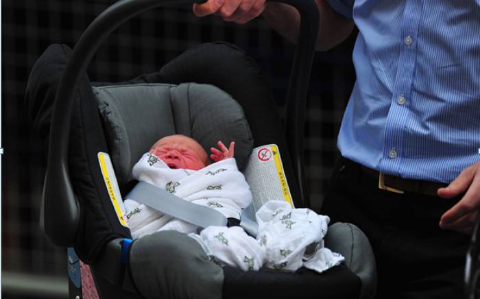 A royal safety hazard: Prince George’s car seat not fit for a king