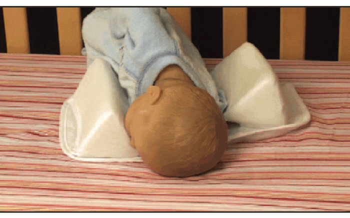 Sleep positioners associated with infant death